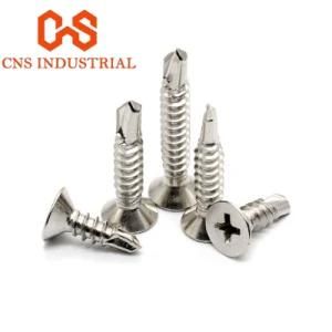 Factory Price Self Drilling Screw Phillips Drive Flat Head Screws