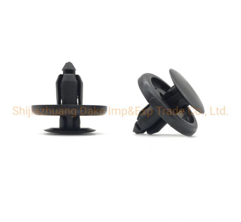 Black Nylon Push Expansion Buckle Clips and Car Fastener and Auto Rivets Used on Auto Truck Car