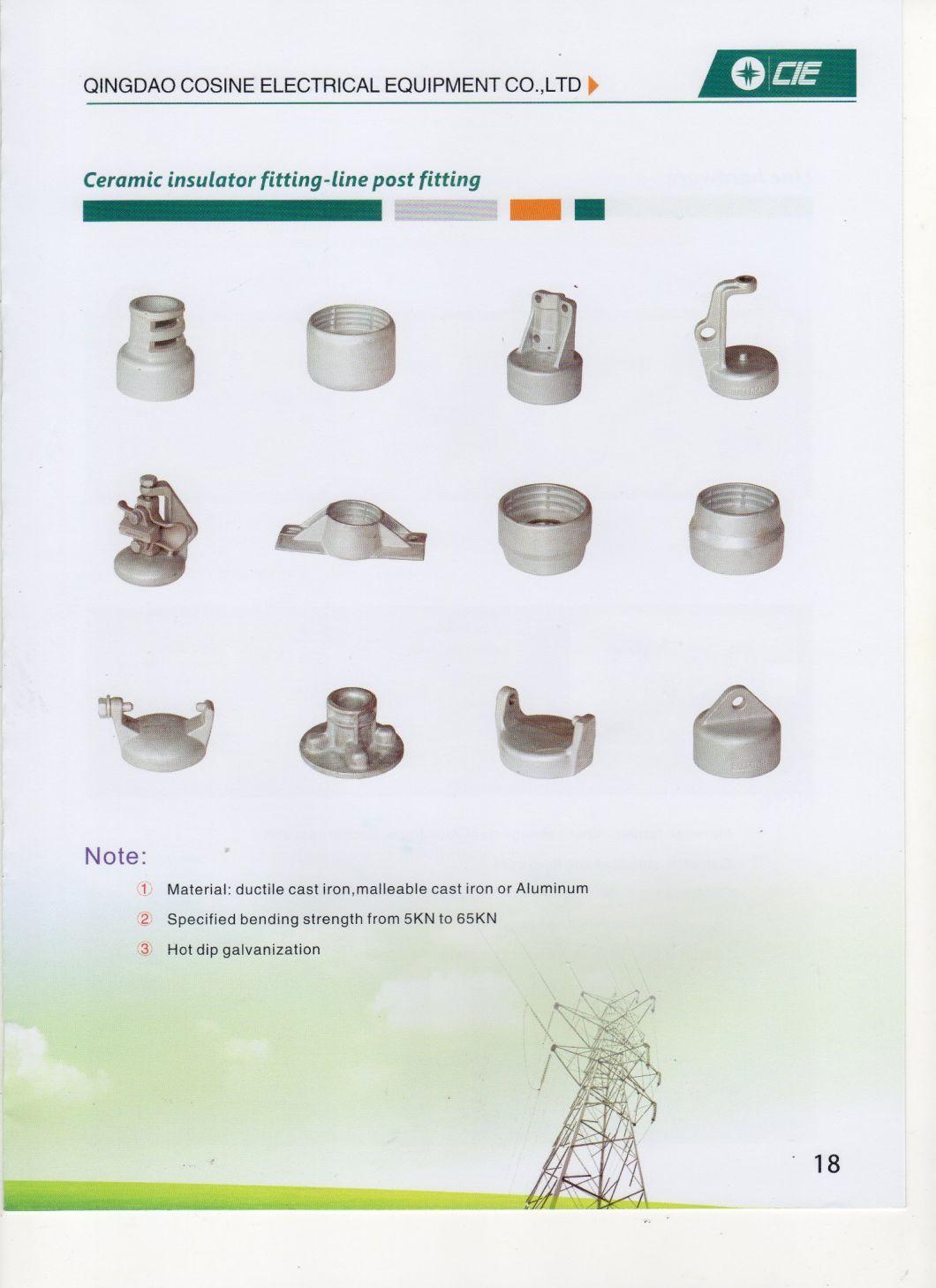ANSI Clamp for Porcelain Insulators/Cast Iron Clamp