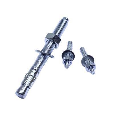 Fastener Stainless Steel Bolt Wedge Bolt Concrete Anchor Heavy Load Facility Bolt and Nut Wedge Anchor