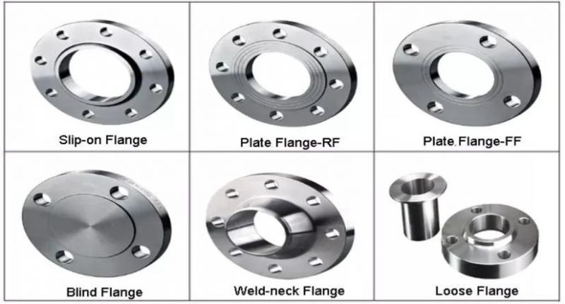 ASME/ANSI B16.5/DIN/GOST/BS En RF/FF/Rtj 150#-2500# Carbon Steel /Stainless Steel /Alloy Steel Forged Wn/So/Threaded/Plate/Socket/Blind Flange
