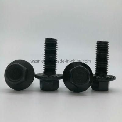 DIN6921 Full Thread Hex Flange Bolt with Serrated