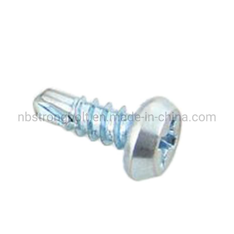 Pan Farming Head Serrated Self Drilling Screw with Zinc Plated Manufacturer &Factory
