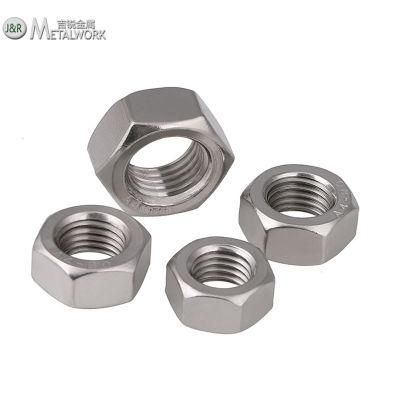 Stainless Steel SS304 SS316 Hex Nut (DIN934)