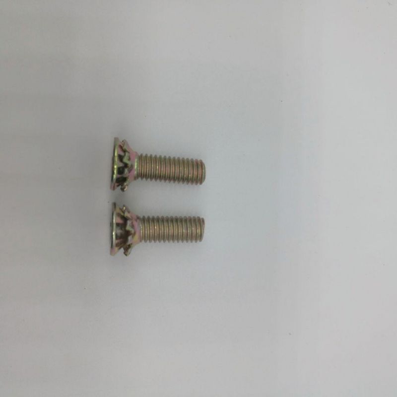 Flat Head Screws Assembled Serrated Washer Sems Screws