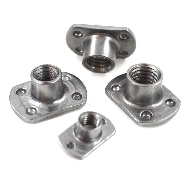 M2.5-M160, 1/4′′-4′′ High Quality Steel Iron Welding Nut 304 316 M20 Square / Hex Weld Nut