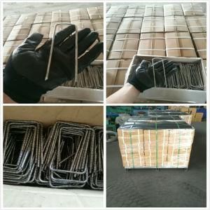 Wholesale Galvanized U Type Landscaping Staples Turf Nail