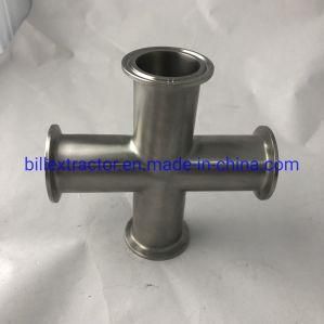 Sanitary Stainless Steel 304 Tri Clamp Cross