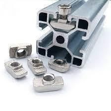 Slot T Nuts Hammer Head Fasten Nuts Nickel Plated Zinc Plated Galvanized for Aluminum Profile System