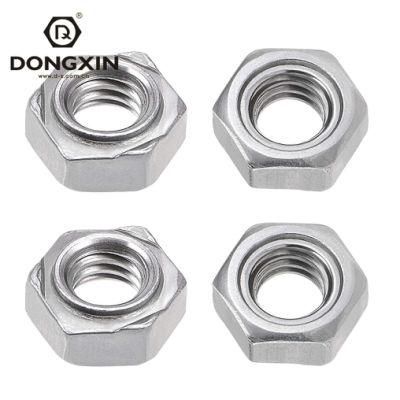 Metric Stainless Steel Carbon Steel Hex Welding Nuts DIN929 Hexagon Weld Nut