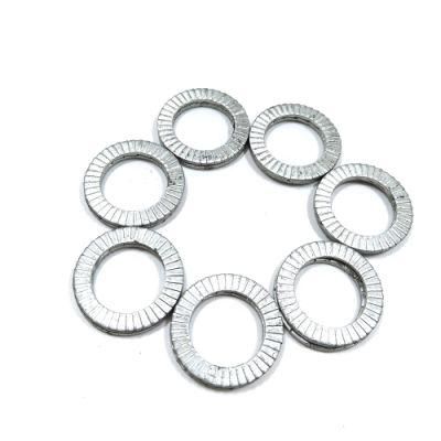 DIN25201 Steel Dacromet Wedge Self Locking Washer Anti-Loose Gasket