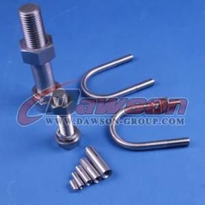 Stainless Steel U Bolts with Nuts. AISI316-AISI304