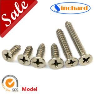Zinc Plate Phillips Flat Countersunk Head Self Tapping Screw