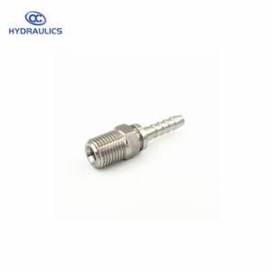 Stainless Steel BSPT Male Pipe Fitting 13011-Sp Series Hydraulic Hose Fittings