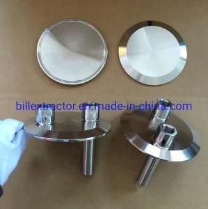 Stainless Steel 4inch End Cap Lid with DIP Tube Use for Bho Closed Loop Extractor