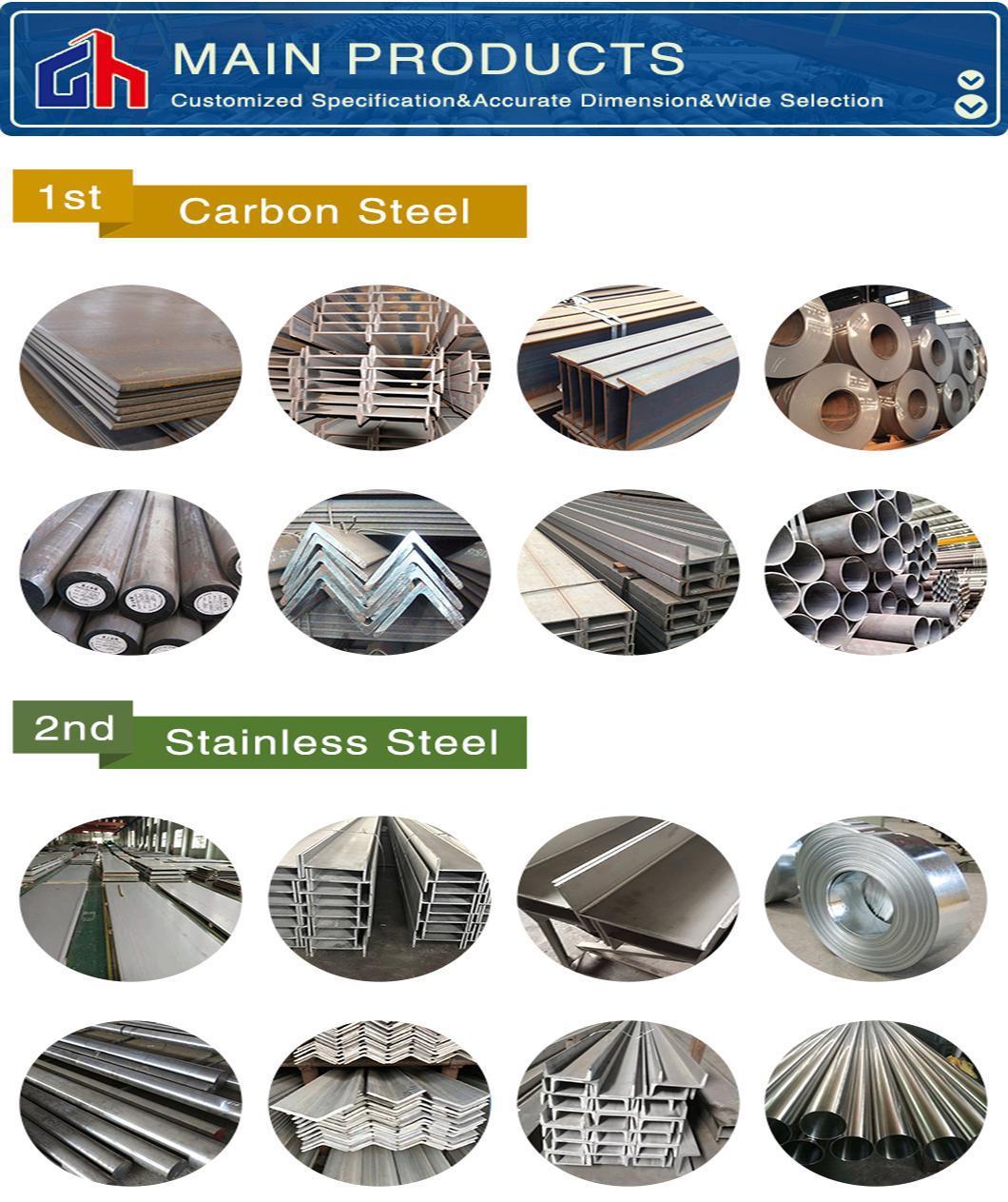 A53/A106 Gr. B/Stainless Steel Slot Round/Aluminium/Square/ Copper/Seamless/Rectangular/Oval/Iron/Exchanger Tube/Hexagonal/Galvanized/Ductile Iron Steel Pipe