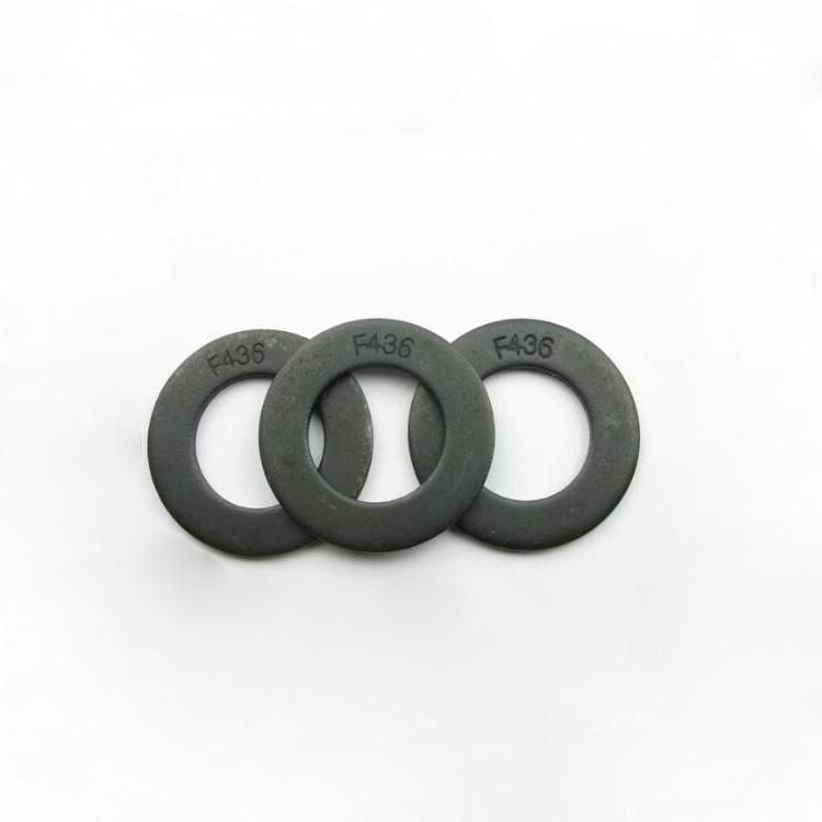 F436 Washer, Black, HDG, Zinc