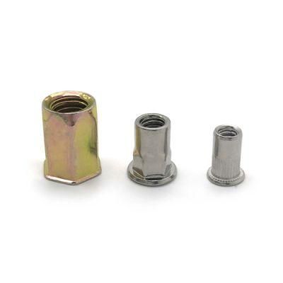 Flat Head 304 Stainless Steel M12 Blind Rivet Nut