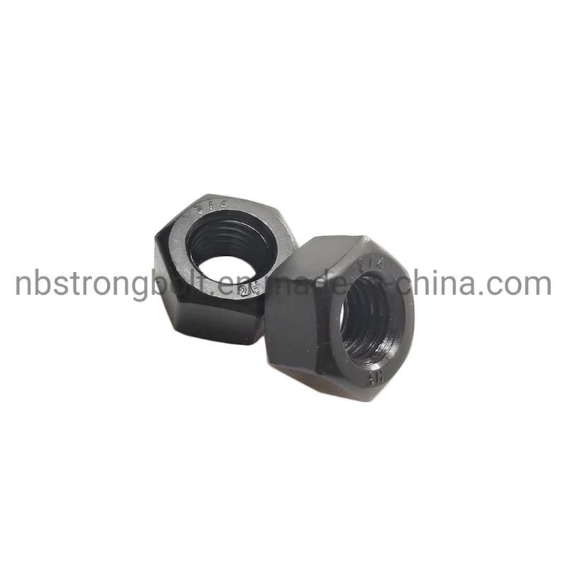 ASME/ANSI B18.2.2 Hex Nut with Yellow Zinc Gr. 8 1/4"-20