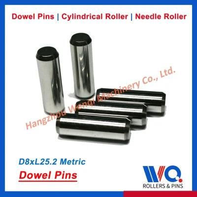 Pivot Parallel Dowel Pin with Chamfer