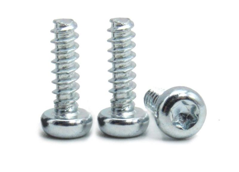 Zinc Plated Torx Raise Cheese Head Thread Forming Screw for Plastic