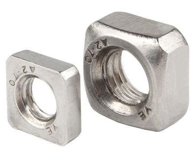 304 Stainless Steel Square Nut Square Nut Square Nut Locking Thin Screw Cap M3m4m5