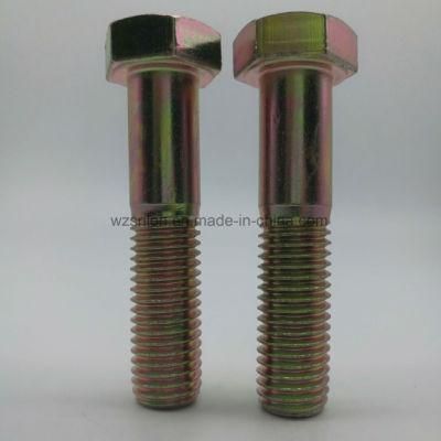 Grade 8.8 Half Threaded Bolts DIN931 Hex Head Hollow Bolt