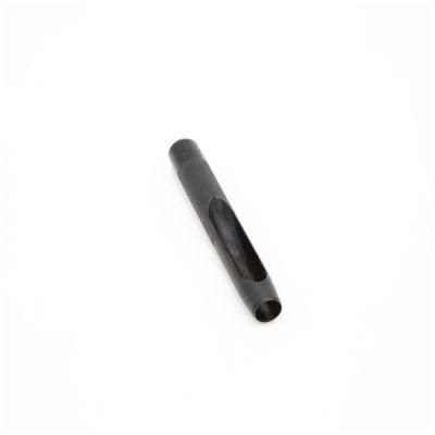 Custom OEM ODM Black Powder Coated Pipe with Side Hole