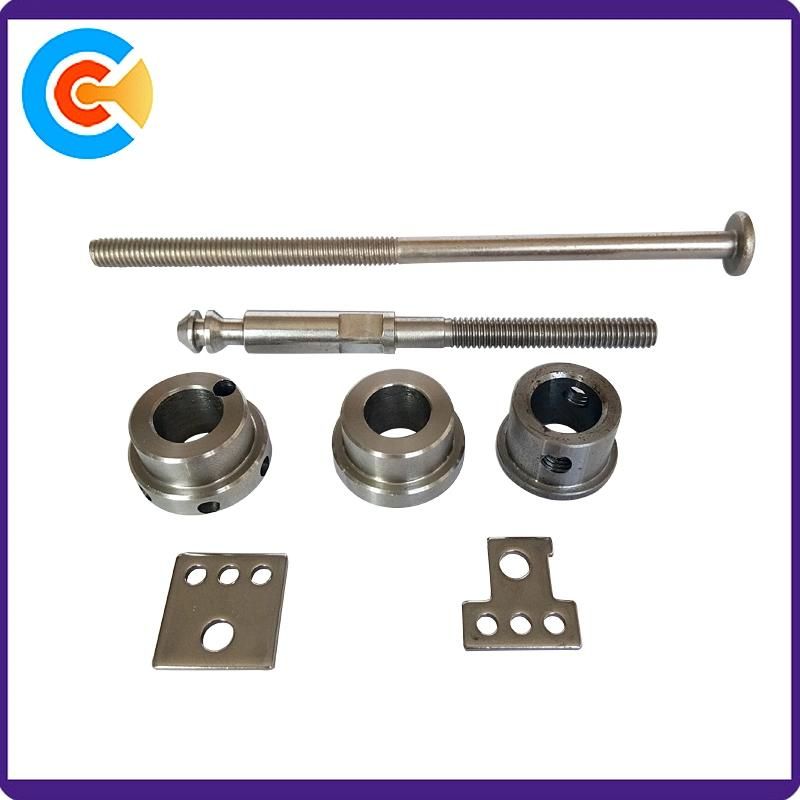 Custom Made OEM Precision CNC Machining Lathe Turning Brass Screw