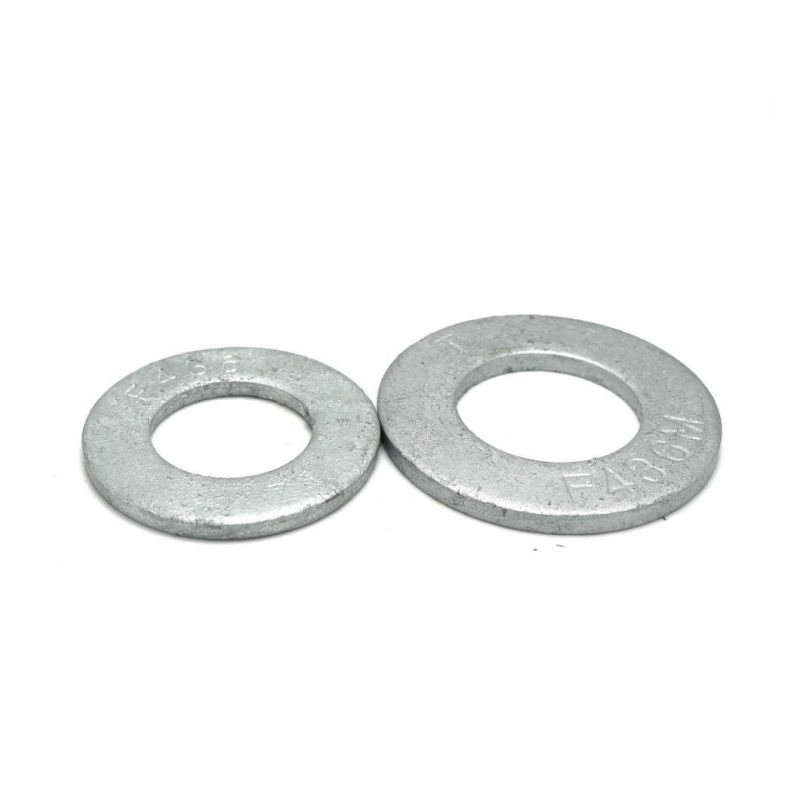 F436 Flat Wahser Plain Washer HDG