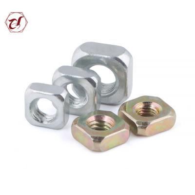 DIN557 Galvanzied Steel Carbon Steel Gr8 Square Nuts