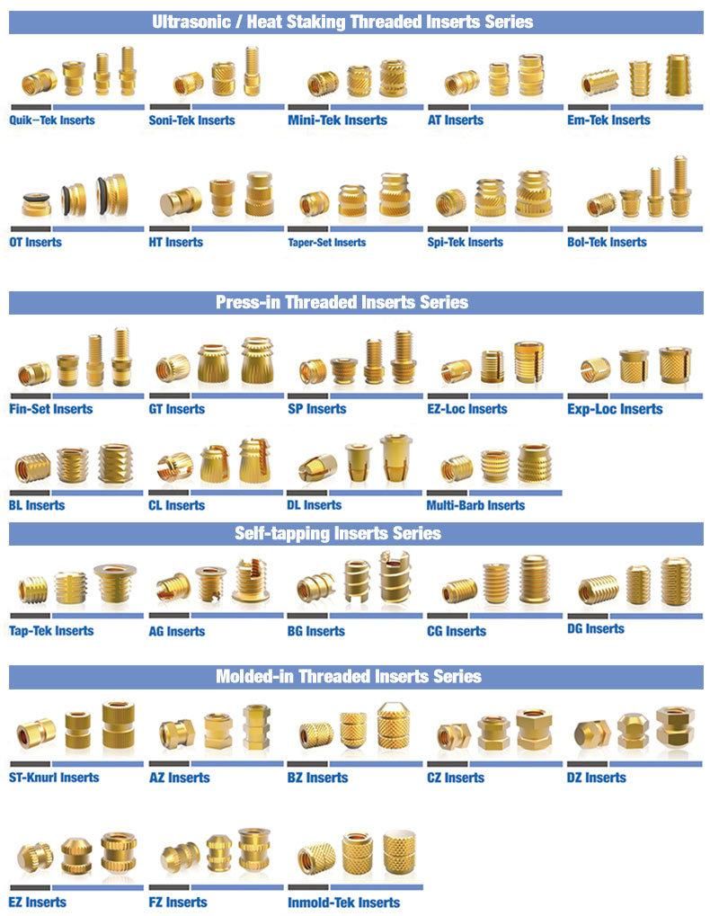 Epoxied-in Threaded Metal Inserts
