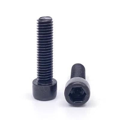 Black Oxide Finish Alloy Steel 12.9 Grade Smooth Small Hexagon Socket Head Cap Screw Bolt