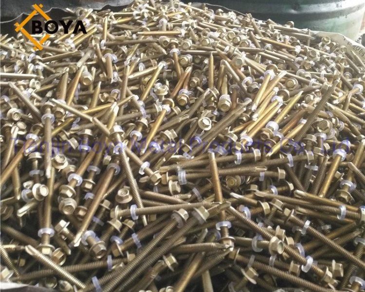 Factory Hex Head Self Drilling Screw/Roofing Screw with EPDM Washer