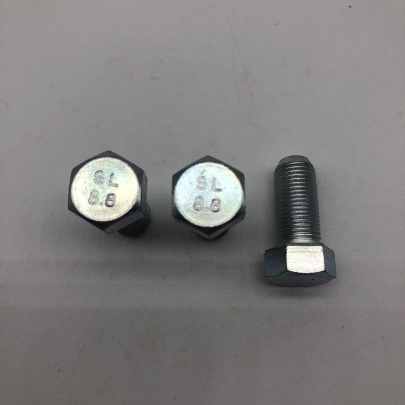 Hex Bolt Hex Screw 8.8 Zp DIN933 ISO4017