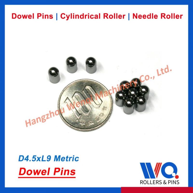 Parallel Dowel Pin with One Chamfer and One Groove