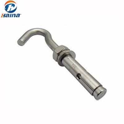 Stainless Steel J Anchor Bolt, L/J Type Hook Anchor Bolt