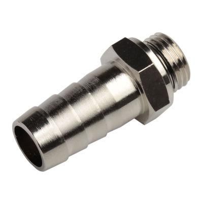 Xhnotion Pneumatic Connector Male Barb G Thread Brass Fitting