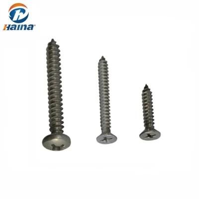 China Factory Stainless Steel Phillip Pan Head/Countersunk Head Fastener Screw
