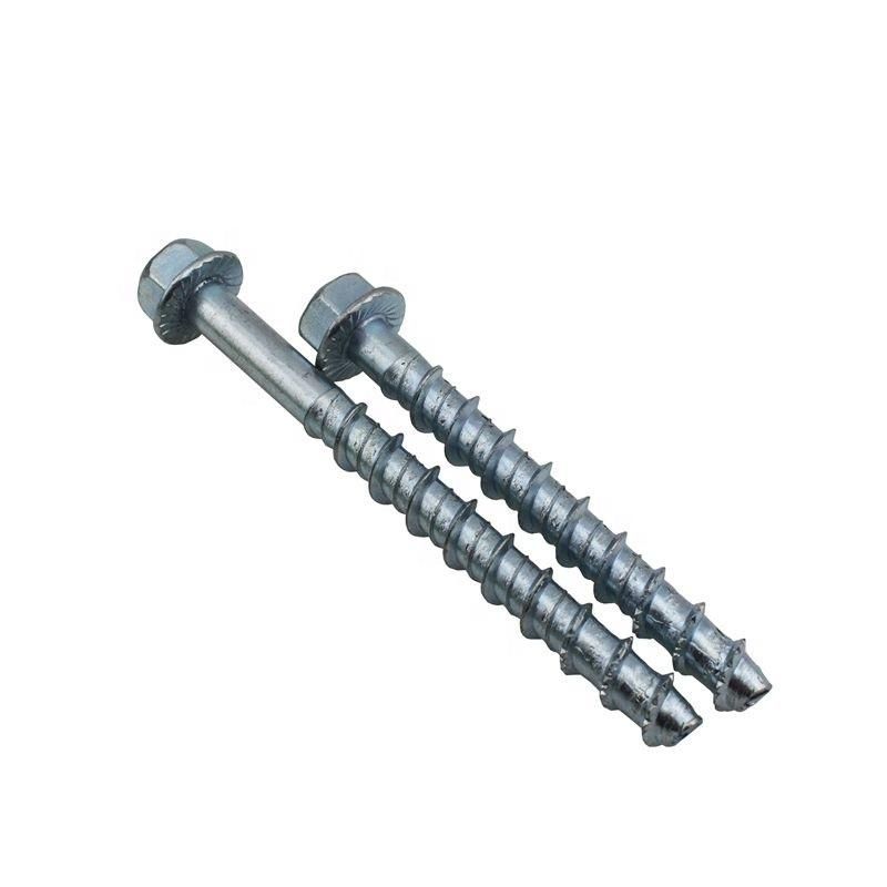 Carbon Steel Galvanized Self Drilling Concrete Screw Anchor