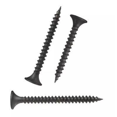 Black Phosphate Gypsum Screw Carbon Steel Fine Thread Drywall Nail