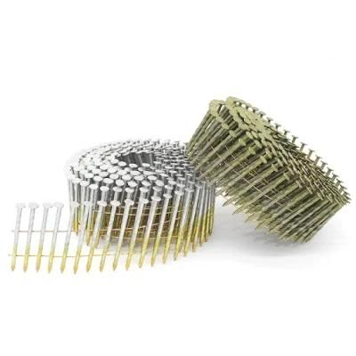 15 Degree 0.083&quot; X 1-1/2&quot; Screw Shank Coil Nails