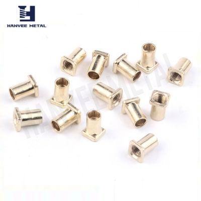 Qualified Chinese Products Brass Plated Hollow Rivet