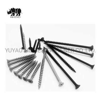 C1022A Factory Price #6 Bugle Head Drywall Screw&Gypsum Screw Black or Grey Phosphated Fine or Coarse Thread