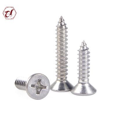 DIN 7982 A2 Ss A4 Self Tapping Screw Stainless Steel Tapping Screw