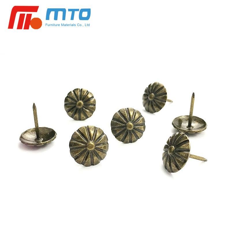 11X17mm 16X20mm Brass Bronze Round Cap Head Decorative Sofa Bubble Nails
