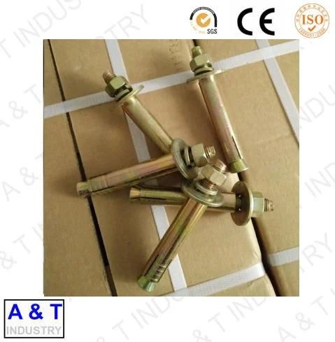 Zinc Plated Expansion Elevator Anchor Bolt with Washer and Nut