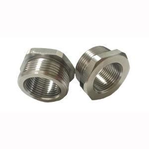 Stainless Steel EMT Pipe Fittings Rigid Pipe Reducer Thread Exchanger SS304 Pipe Reducer