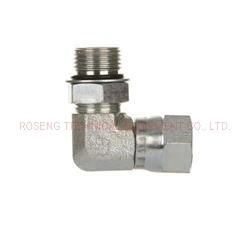 6809 Male 37 Degree Jic SAE Flare Female Swivel 90 Degree Elbow Hardware Coupling