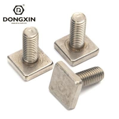Non Standard Custom Stainless Steel Carbon Steel Iron Black Zinc Lathe Machine Square Head Bolt